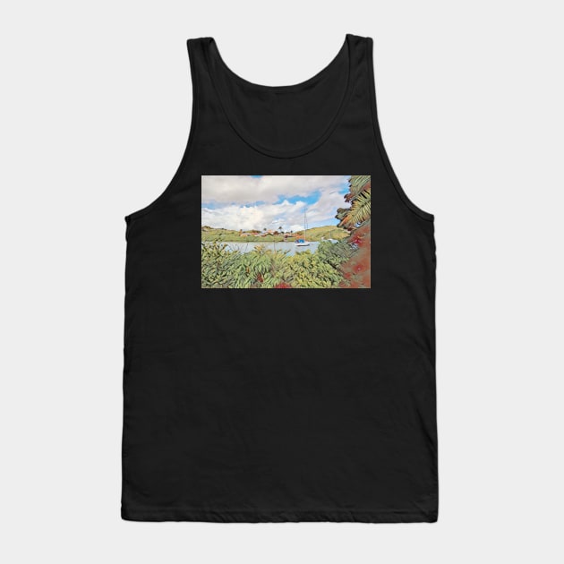 Nelsons Dockyard Antigua Tank Top by stuartchard